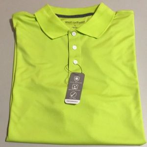 Great Northwest Golf Polo Shirt Green/Lime Large